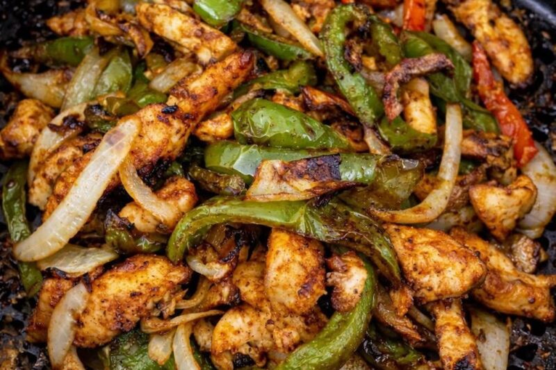 Air Fryer Chicken Fajitas