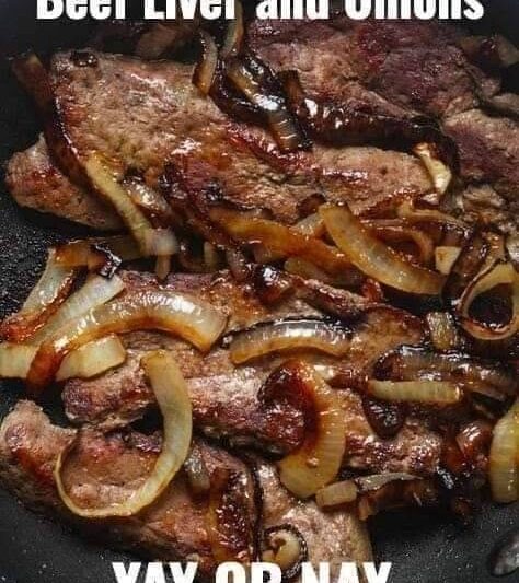 Old-Fashioned Beef Liver and Onions with Golden Caramelized Onions