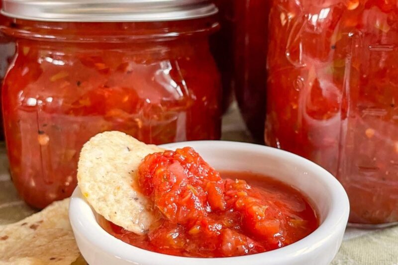Classic Canned Salsa