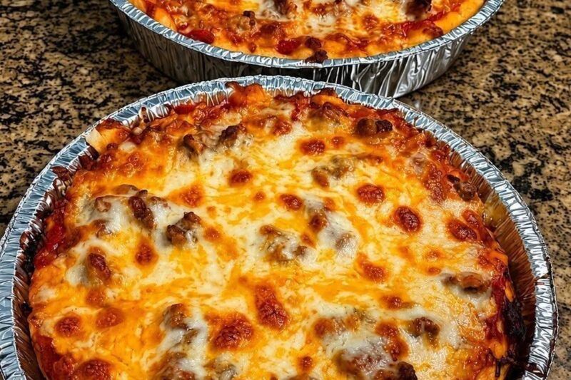 Crustless Pizza Bowl