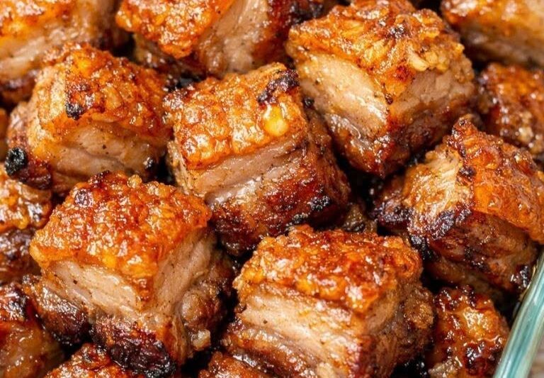 Crispy 3-Ingredient Pork Belly Bites