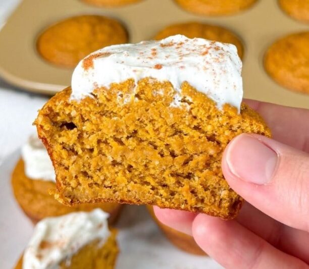 Healthy Pumpkin Protein Muffins