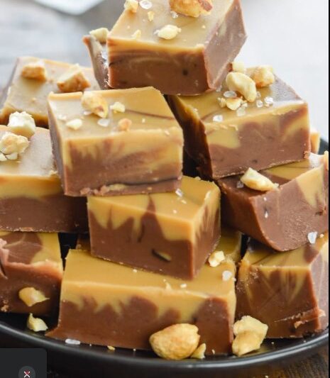 Easy Peanut Butter Chocolate Fudge Recipe