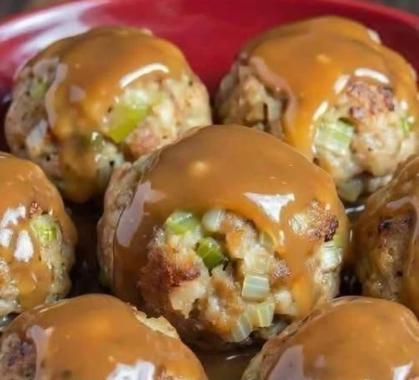 Turkey Stuffing Balls