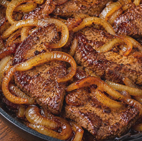 Southern-Style Beef Liver & Onions