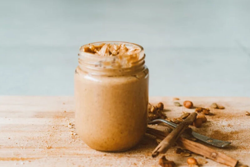 No-Bake Salted Caramel Marble Whip