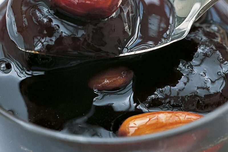 Dark Apricot and Almond Conserve