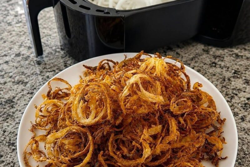 Air Fried Crispy Onions