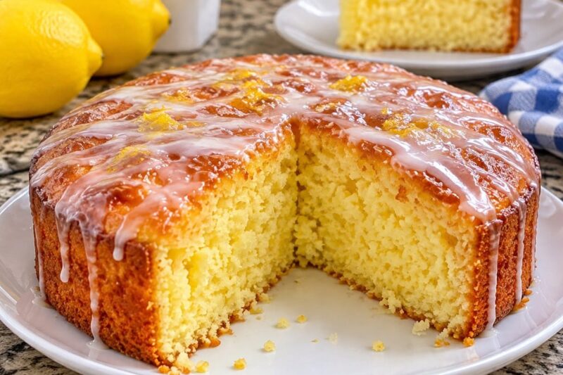 Keto Lemon Yogurt Cake