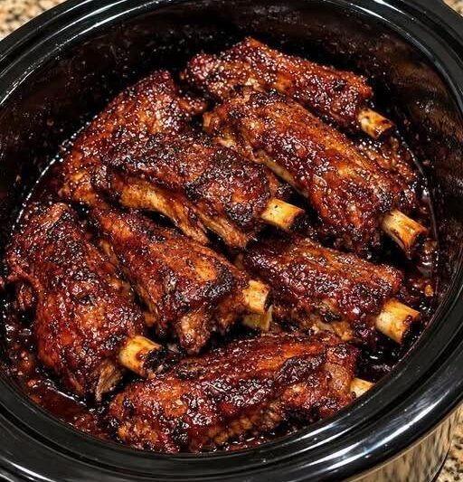 Crockpot BBQ Baby Back Ribs