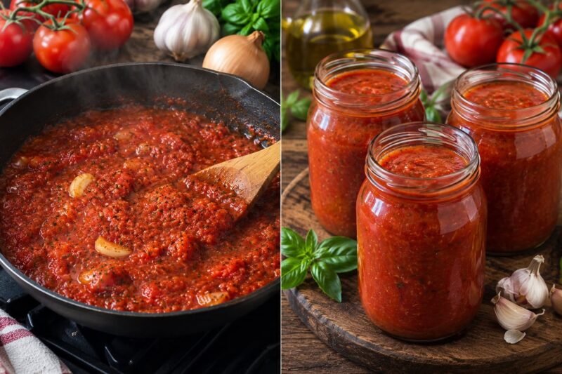 Homemade Roasted Tomato Sauce