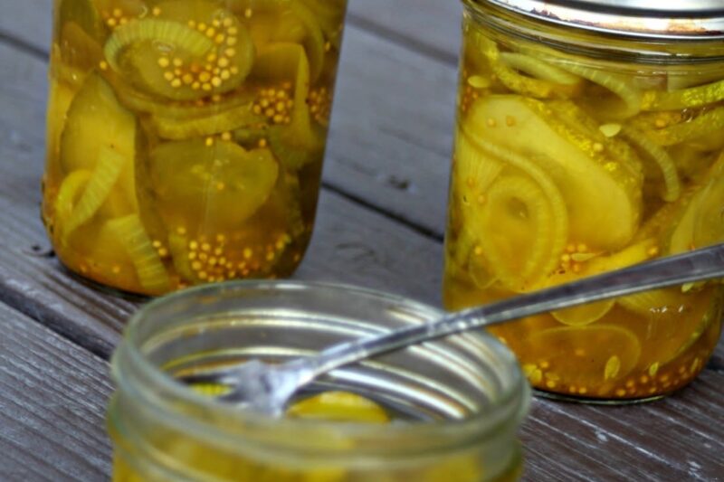 Spicy Bread and Butter Pickles