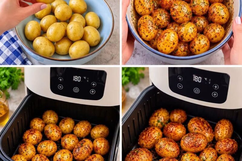 Air Fryer Baby Potatoes